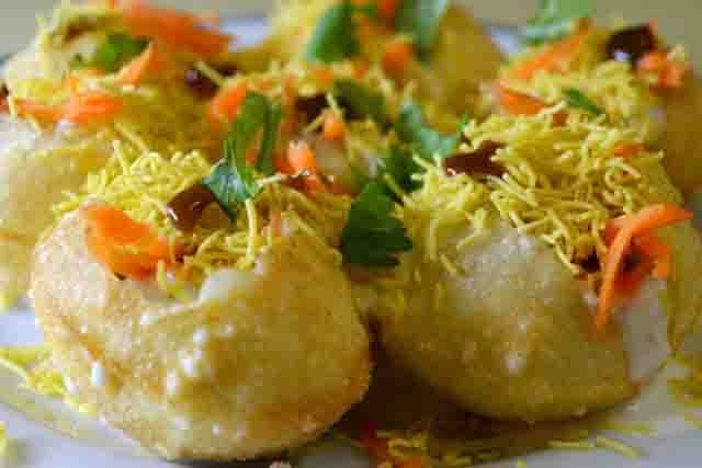Image Of Veg Golgappe
